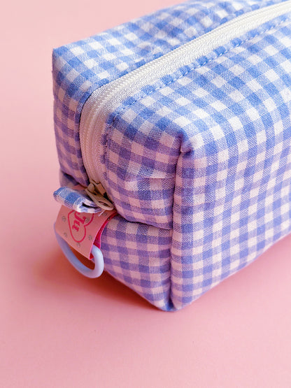 Pastel Blue Camera Pouch｜Handmade Small Pouch | Cute bag for camera