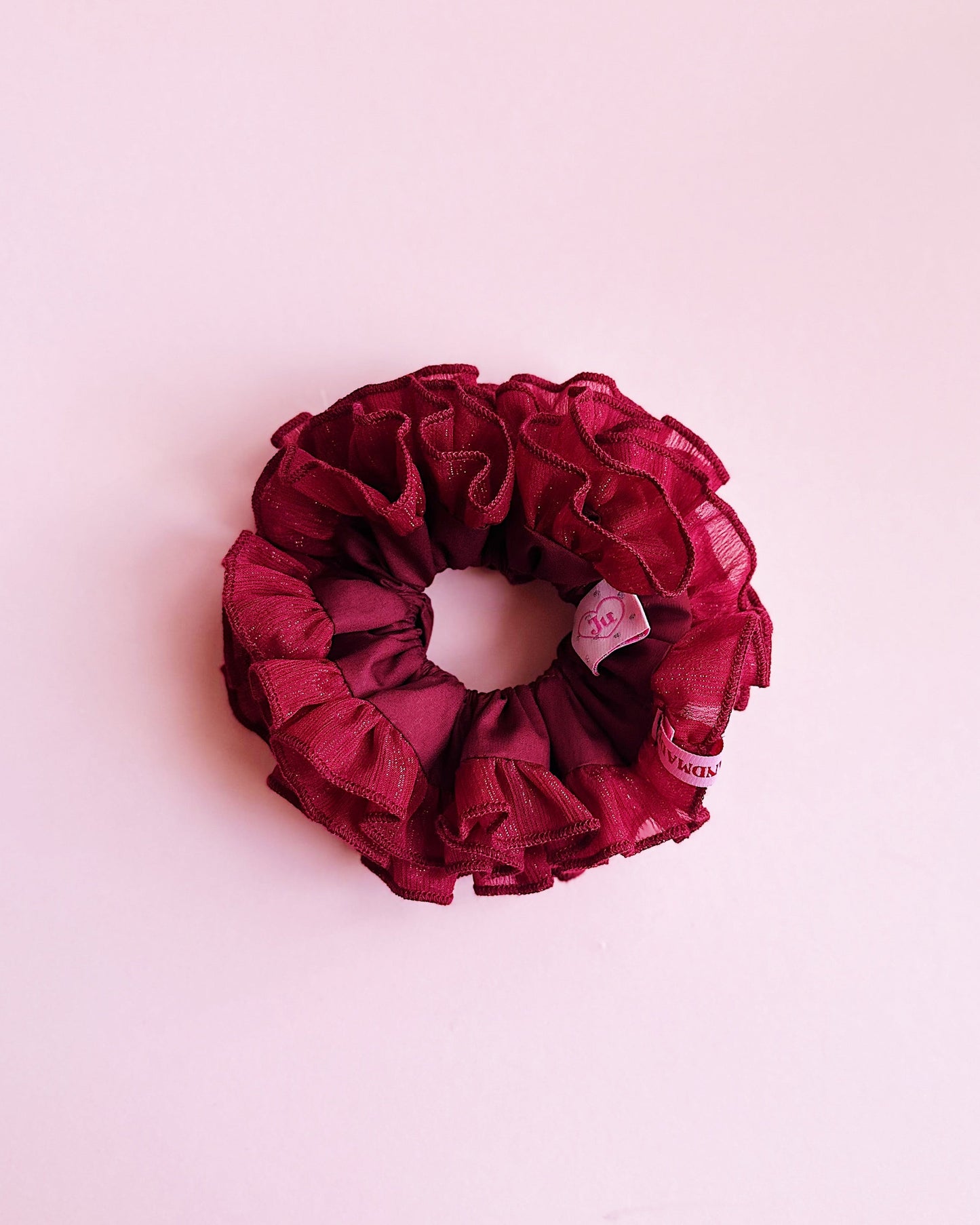 Valentine's Special : Oversized Chiffon Ruffled Scrunchie