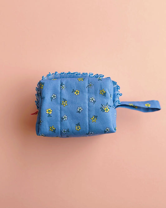 Liberty Collection | Floral Makeup Bag | Handmade Cottagecore Makeup Organizer
